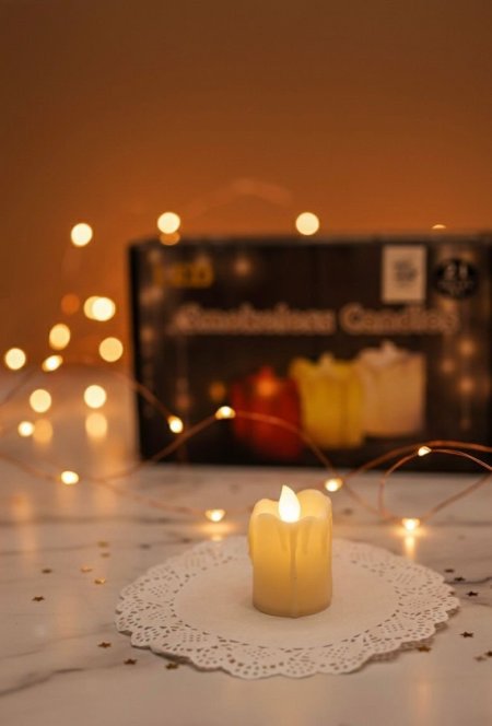 شمع الكتروني